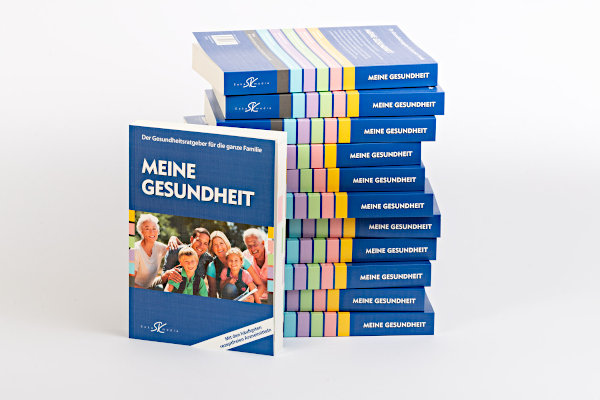 Bücherstapel «Meine Gesundheit»